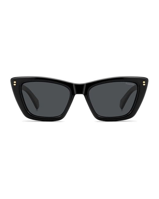 Polaroid Black Polycarbonate Sunglasses