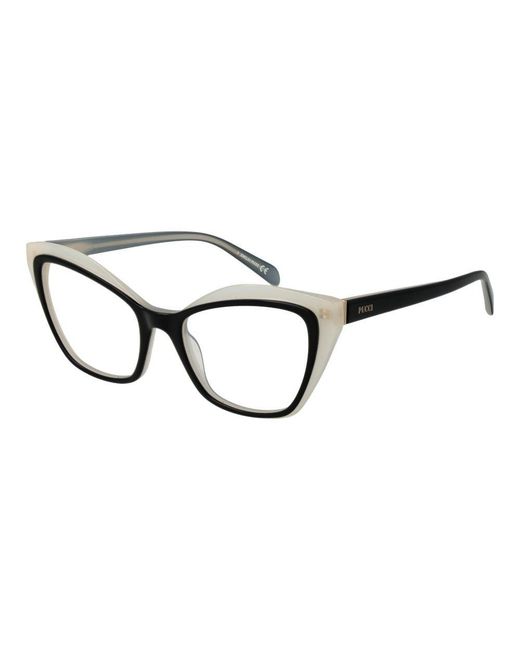 Emilio Pucci Brown Black Plastic Glasses (frames)