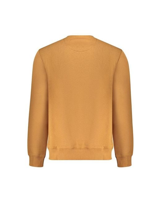 Lee Jeans Brown Cotton Sweater for men