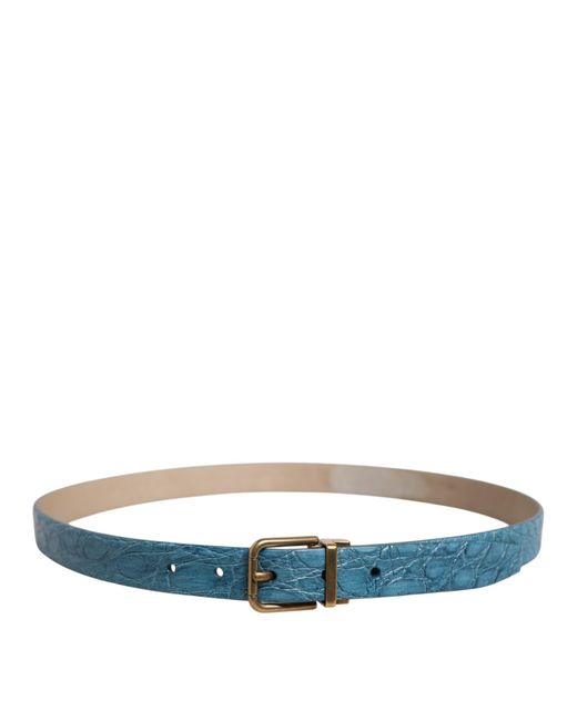 Dolce & Gabbana Blue Belt Leather for men