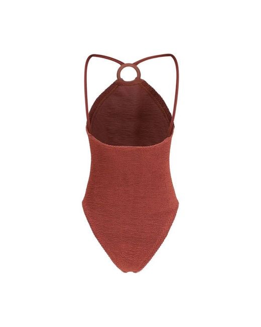 Hunza G Red Polyamide One