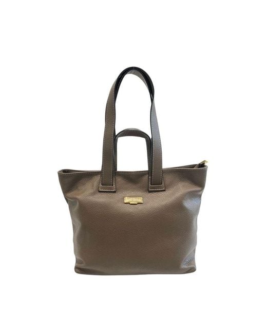 Baldinini Brown Cowhide Handbag