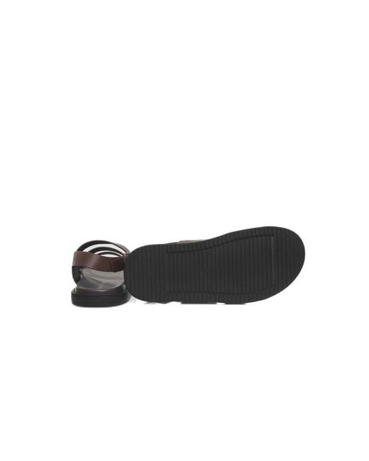 Cerruti 1881 Brown Cowhide Men Sandal for men
