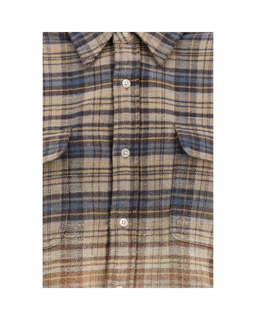 R13 Natural Multicolor Cotton Shirt