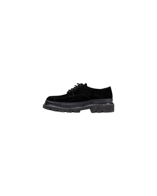 Antony Morato Black Leather Oxfords And Derbies for men