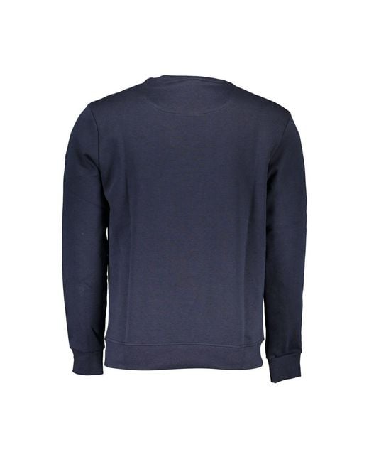 North Sails Blue Cotton Sweater for men