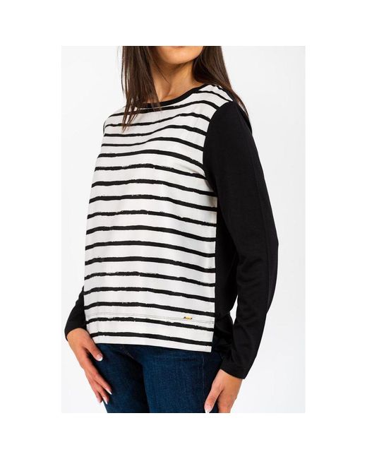 Gas Gray Black Modal Long Sleeve T