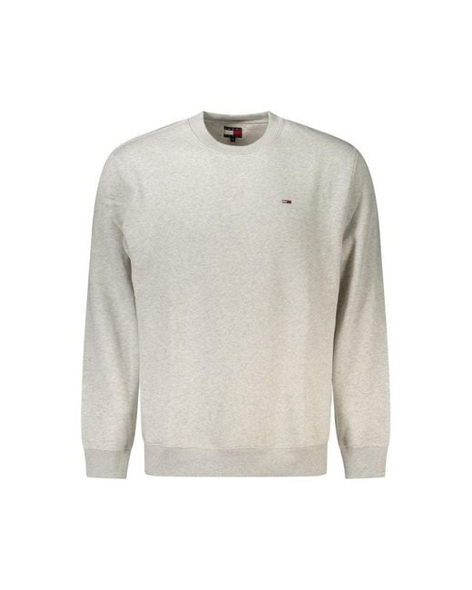 Tommy Hilfiger Gray Cotton Sweater for men