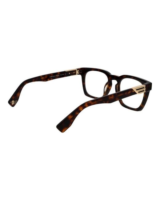 Police Black Brown Cellulose Acetate Glasses (frames) for men