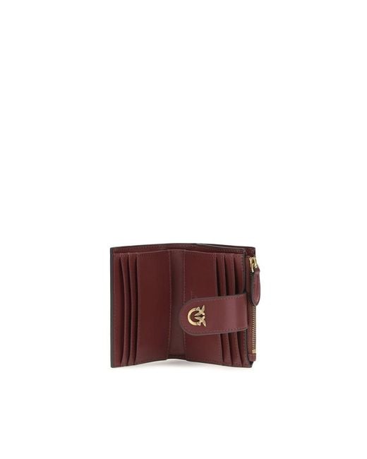 Pinko Purple Multicolor Calf Leather Bos Taurus Wallet