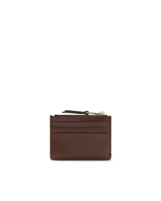 Miu Miu Brown Lamb Ovis Aries Aries Wallet