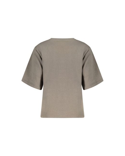 Desigual Gray Cotton Sweatshirt
