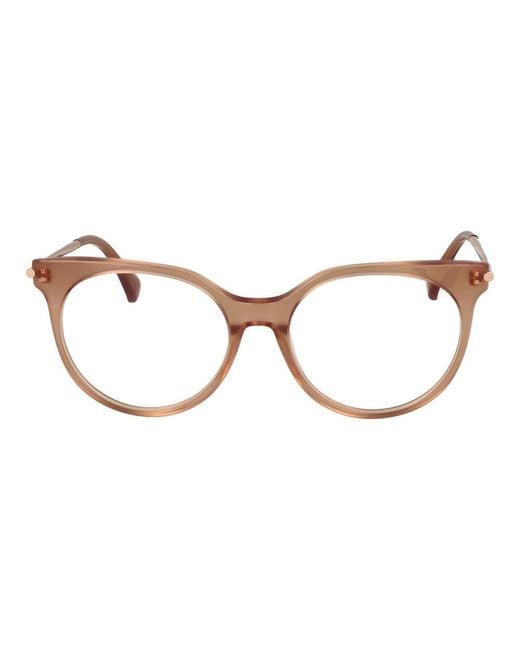 Max Mara Brown Pink Acetate Glasses (frames)