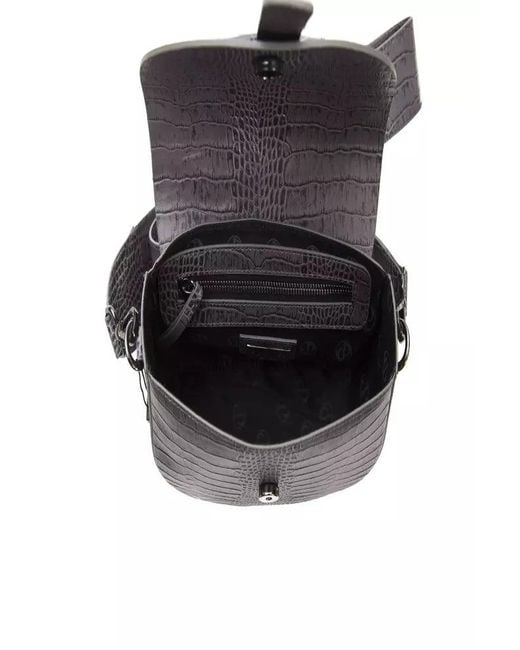 Pompei Donatella Gray Grigio Crossbody Bag