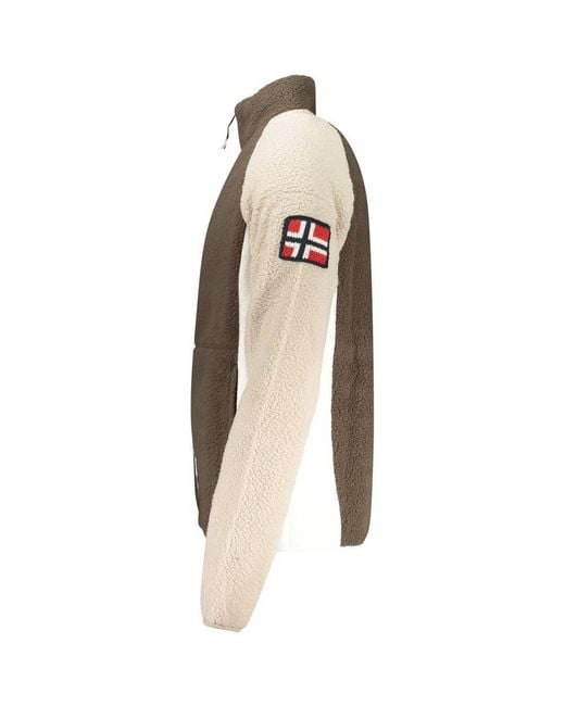 Norway 1963 Brown Polyester Sweater for men
