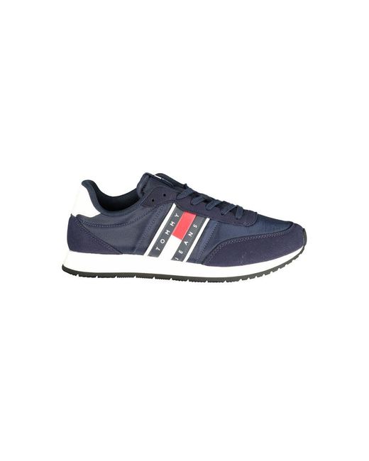 Tommy Hilfiger Blue Polyurethane Men Sneaker for men