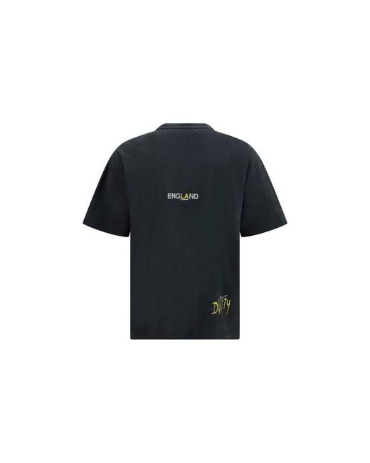 Represent Blue Black Cotton T for men