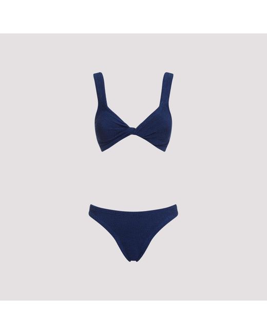 Hunza G Blue Navy Juno Bikini