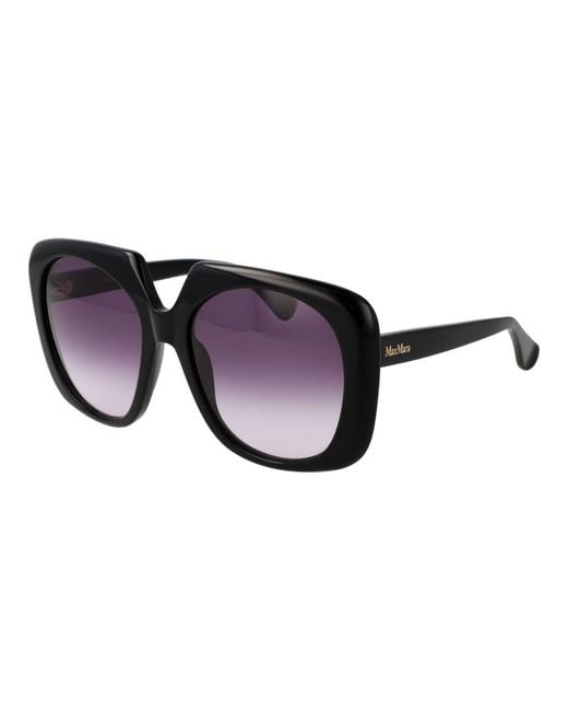 Max Mara Black Plastic Sunglasses