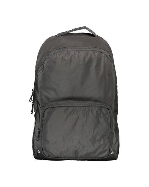 Calvin Klein Gray Polyester Backpack for men