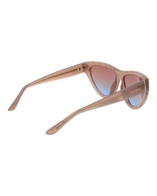 Guess Brown Plastic Sunglasses