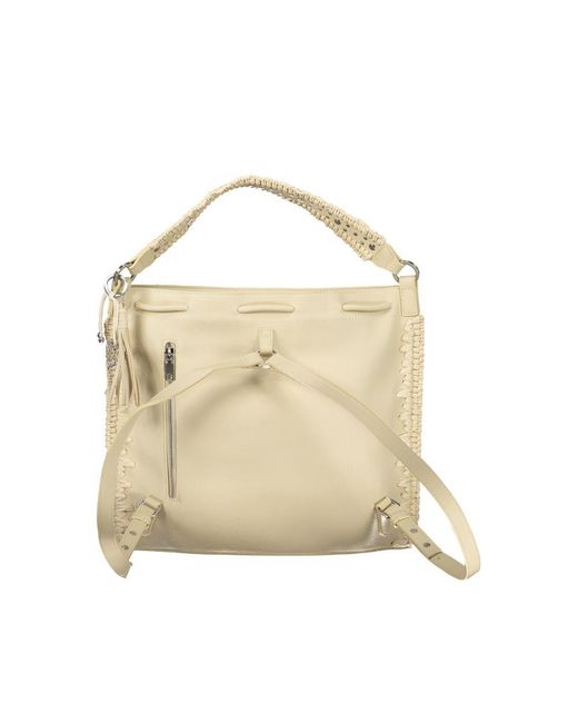 Desigual White Polyurethane Women\'s Women\'s Backpack Desigual White Polyurethane Women main image 4