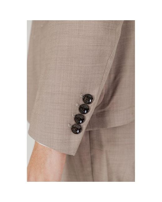 Antony Morato Brown Beige Polyester Blazer for men
