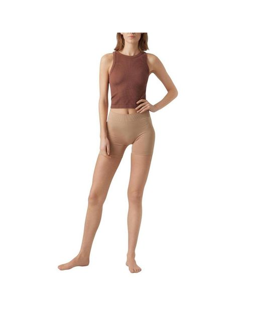 Vero Moda Natural Beige Polyamide Shorts