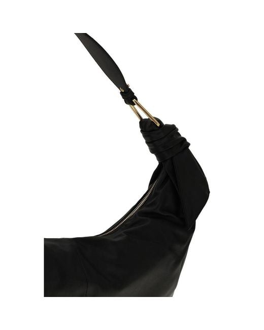 Coccinelle Black Calf Leather Bos Taurus Shoulder Bag