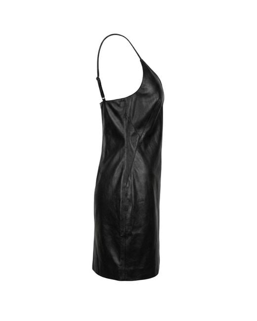 Trussardi Black Polyester Dress
