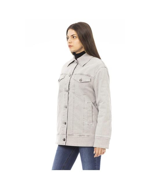 Jacob Cohen Gray Cotton Jacket