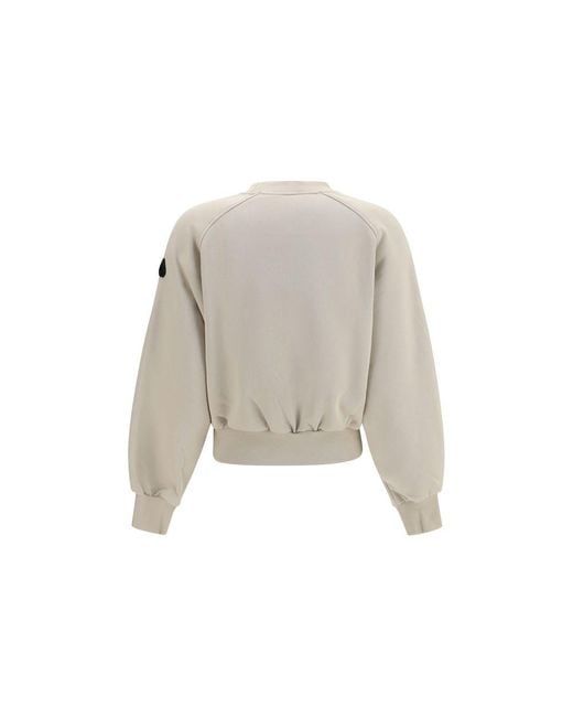 Moose Knuckles Natural Beige Cotton Sweatshirt