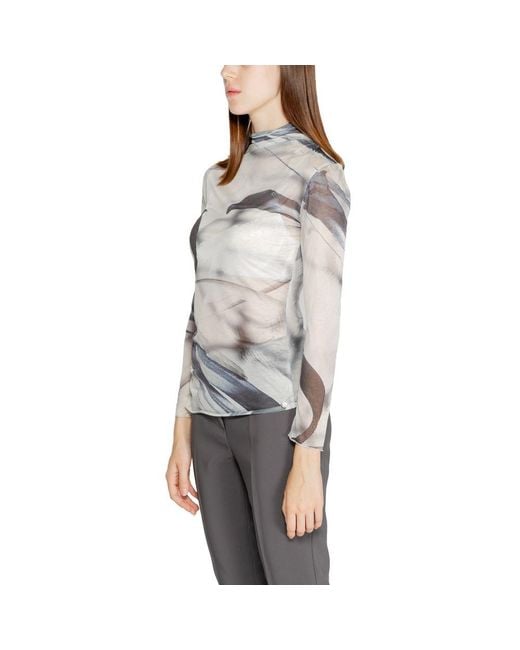 Rinascimento Gray Polyester Tops & T