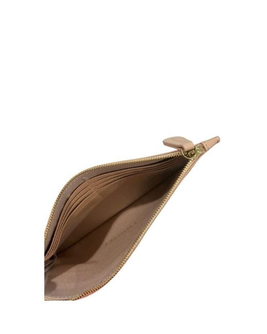 Twinset Natural Pink Polyurethane Clutch