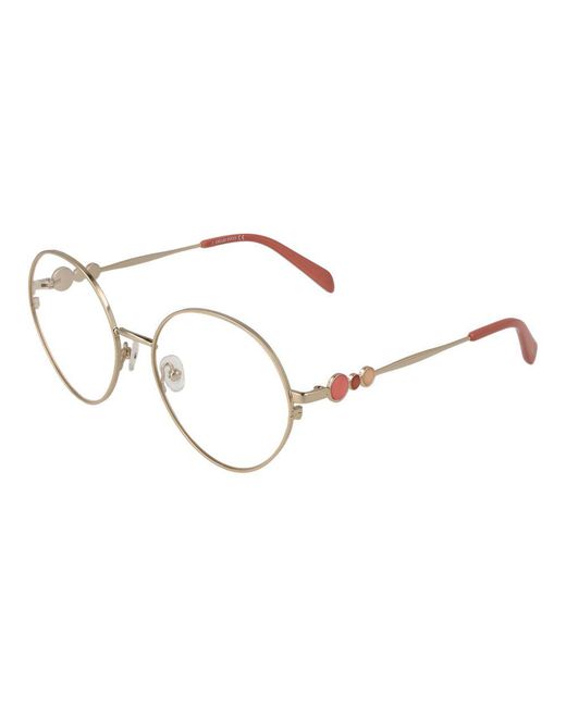 Emilio Pucci Metallic Metal Glasses (Frames)