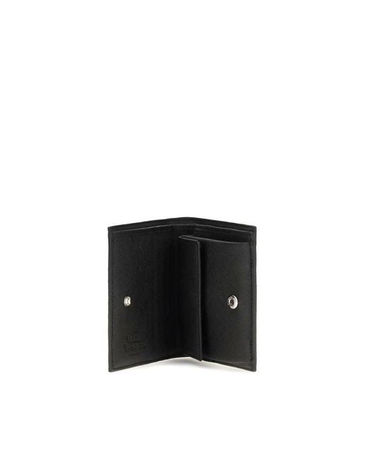 Vivienne Westwood Black Polyethylene Wallet