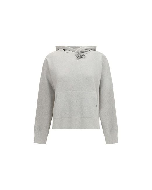 Prada Gray Cotton Sweatshirt