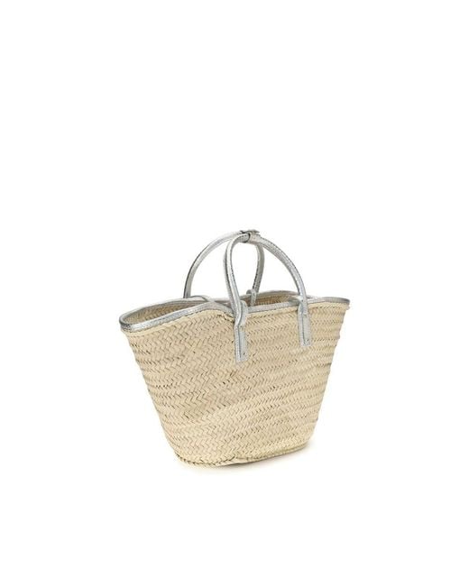 Jacquemus Multicolor Beige Raffia Handbag