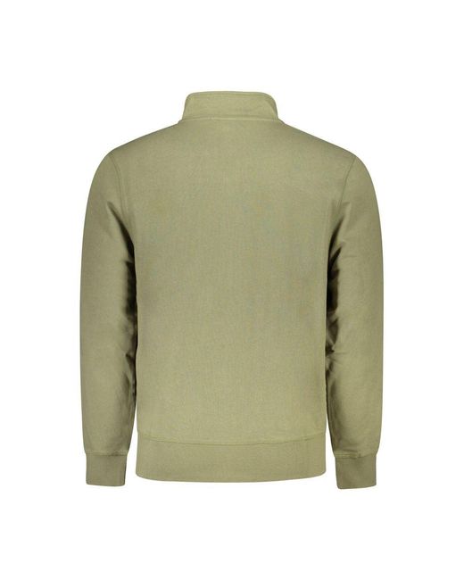 North Sails Green Cotton Sweater for men