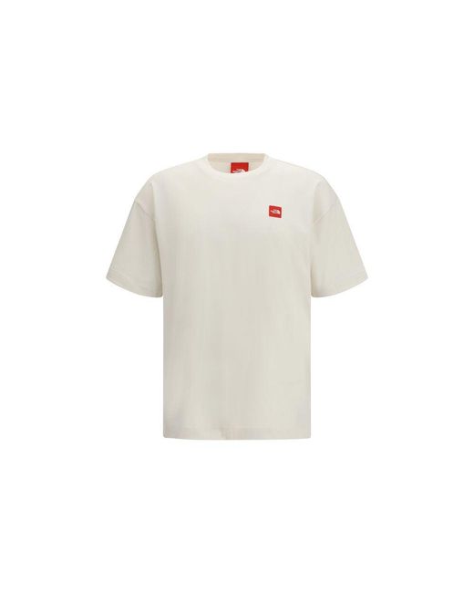 The North Face White Bicolor Cotton T for men