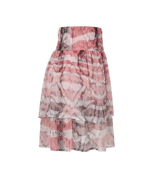 Trussardi Pink Polyester Skirt