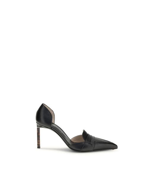 Tom Ford Black Leather High Heel Pumps
