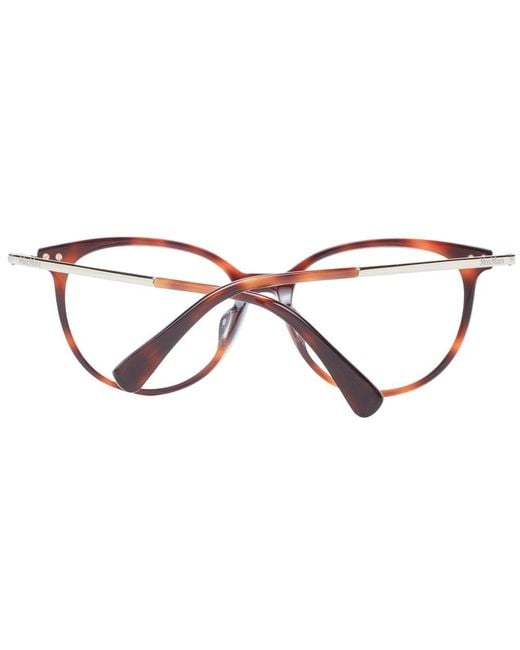 Max Mara Brown Plastic Glasses (frames) for men