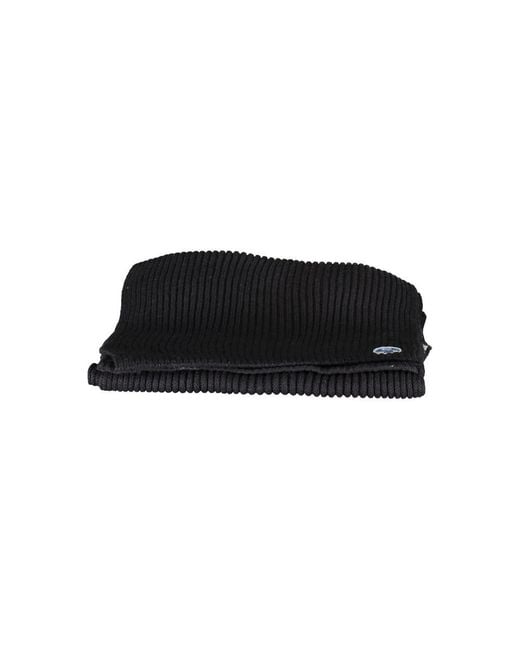 North Sails Black Cotton Men Scarf for men