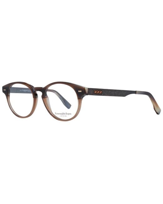 Zegna Multicolor Brownoptical Frames for men