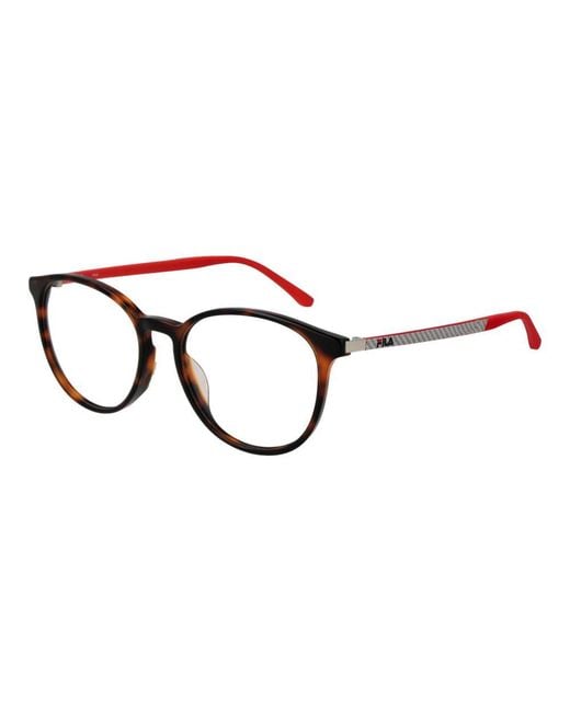 Fila Brown Plastic Glasses (frames) for men