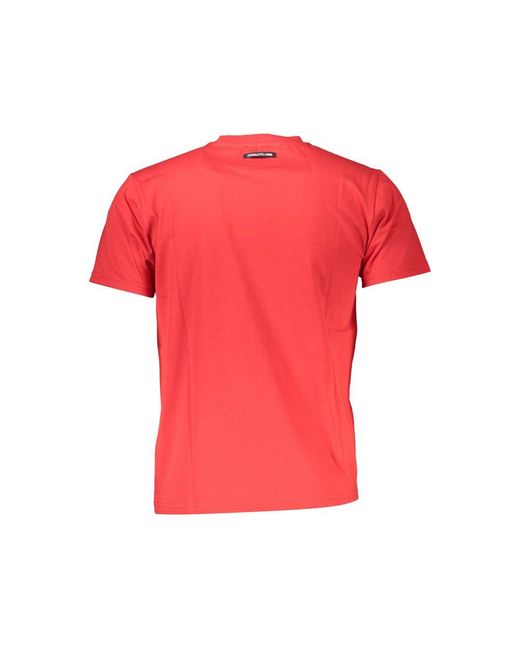 Roberto Cavalli Red Cotton Men T for men