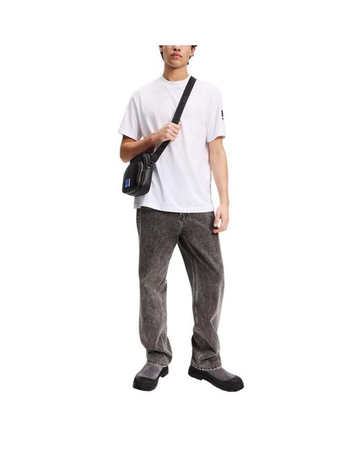 Karl Lagerfeld White Cotton T for men