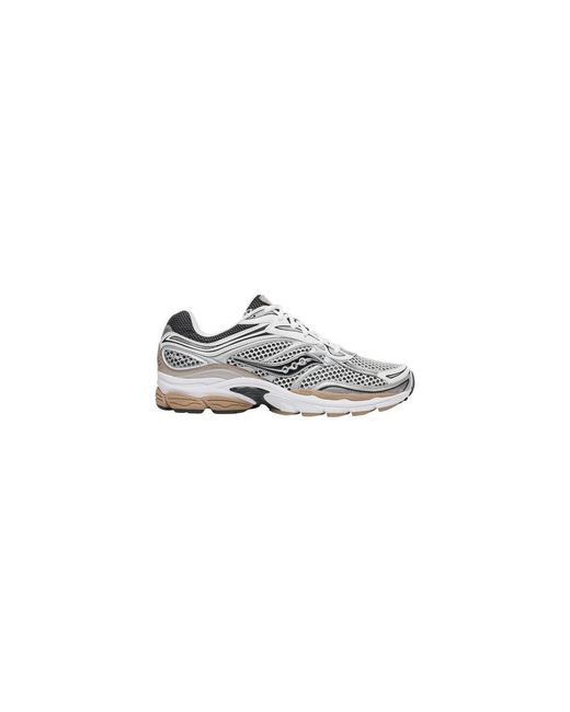 Saucony White Beige Synthetic Athletic Sneakers for men
