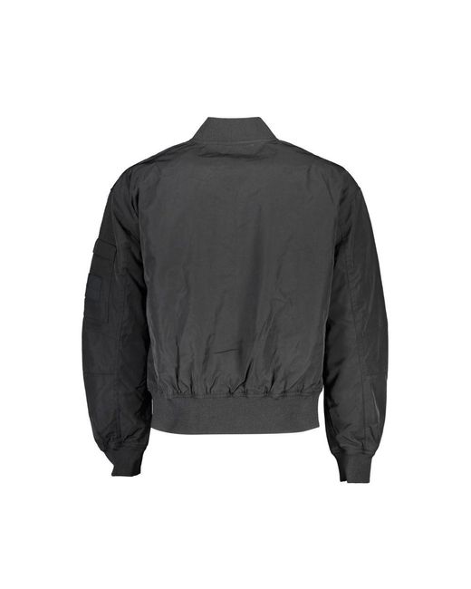 Calvin Klein Gray Polyester Jacket for men